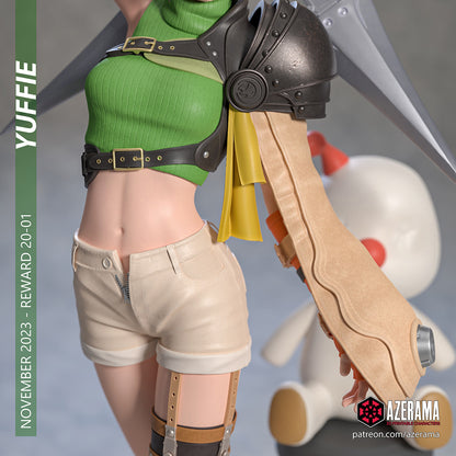 Yuffie Kisaragi – Garage Kit sin pintar 1/8