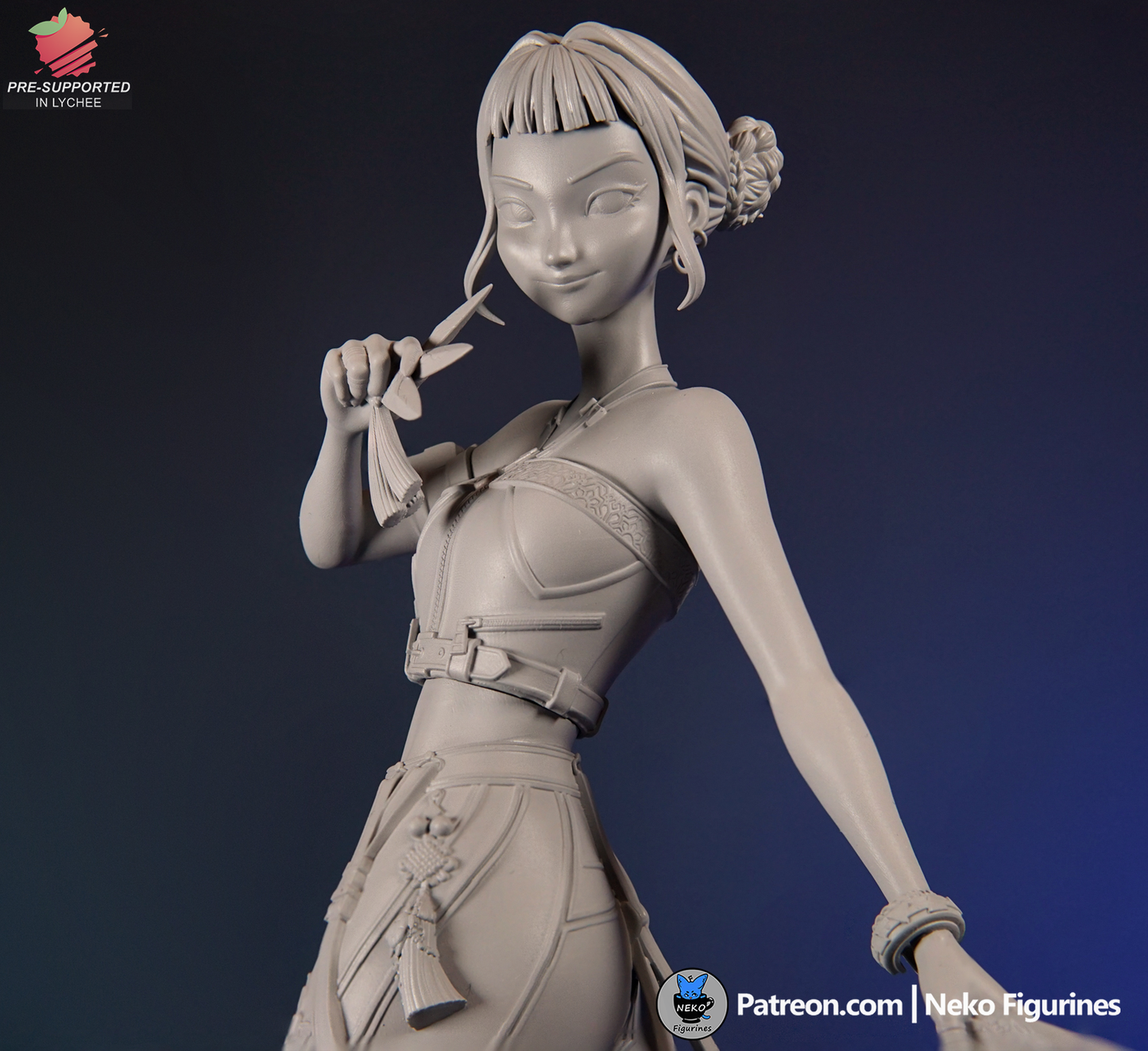 Zoey — K-Pop Demon Hunters — Escultura de resina