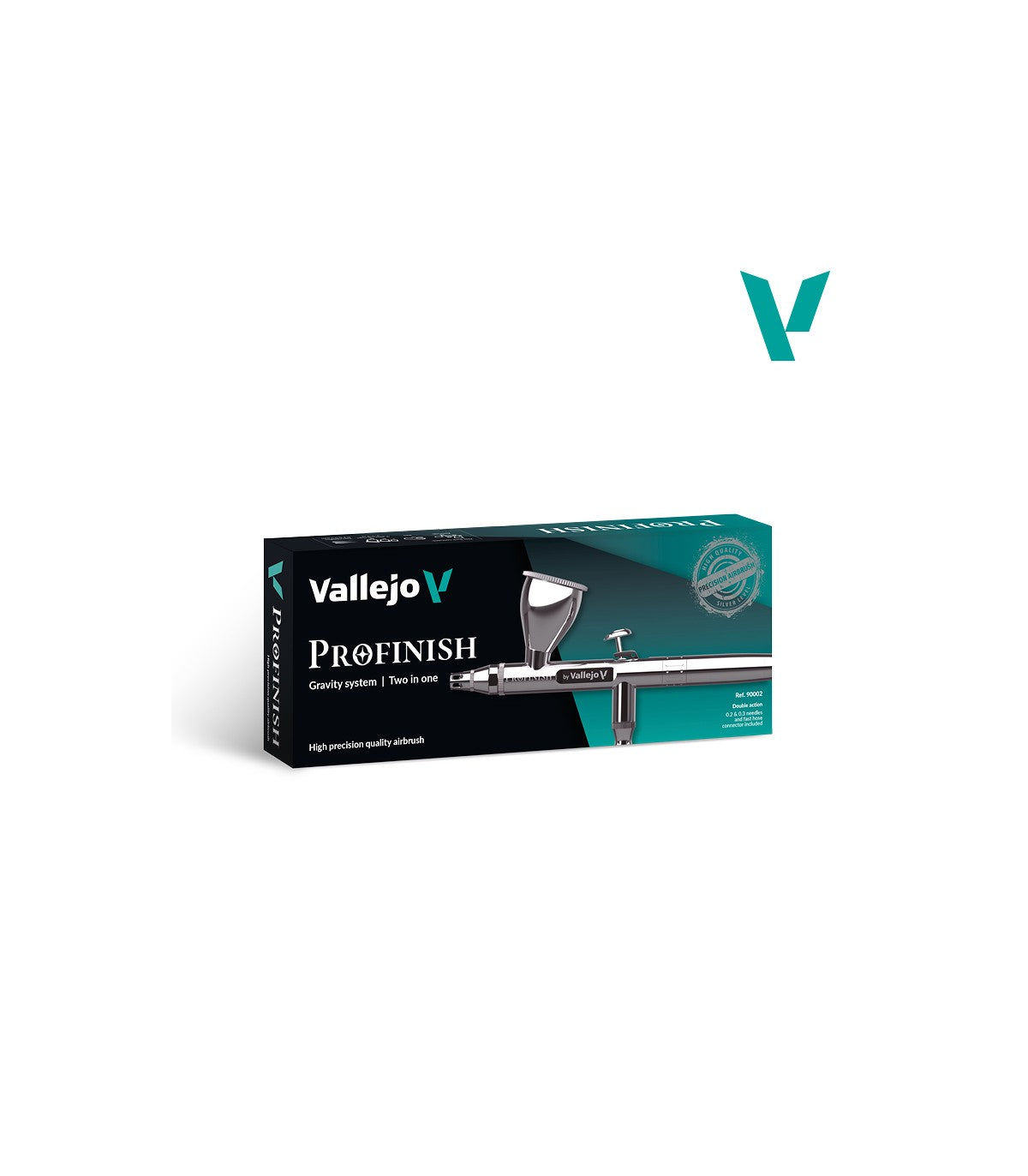 Acrylicos Vallejo Aerógrafo 2 en 1 PROFINISH