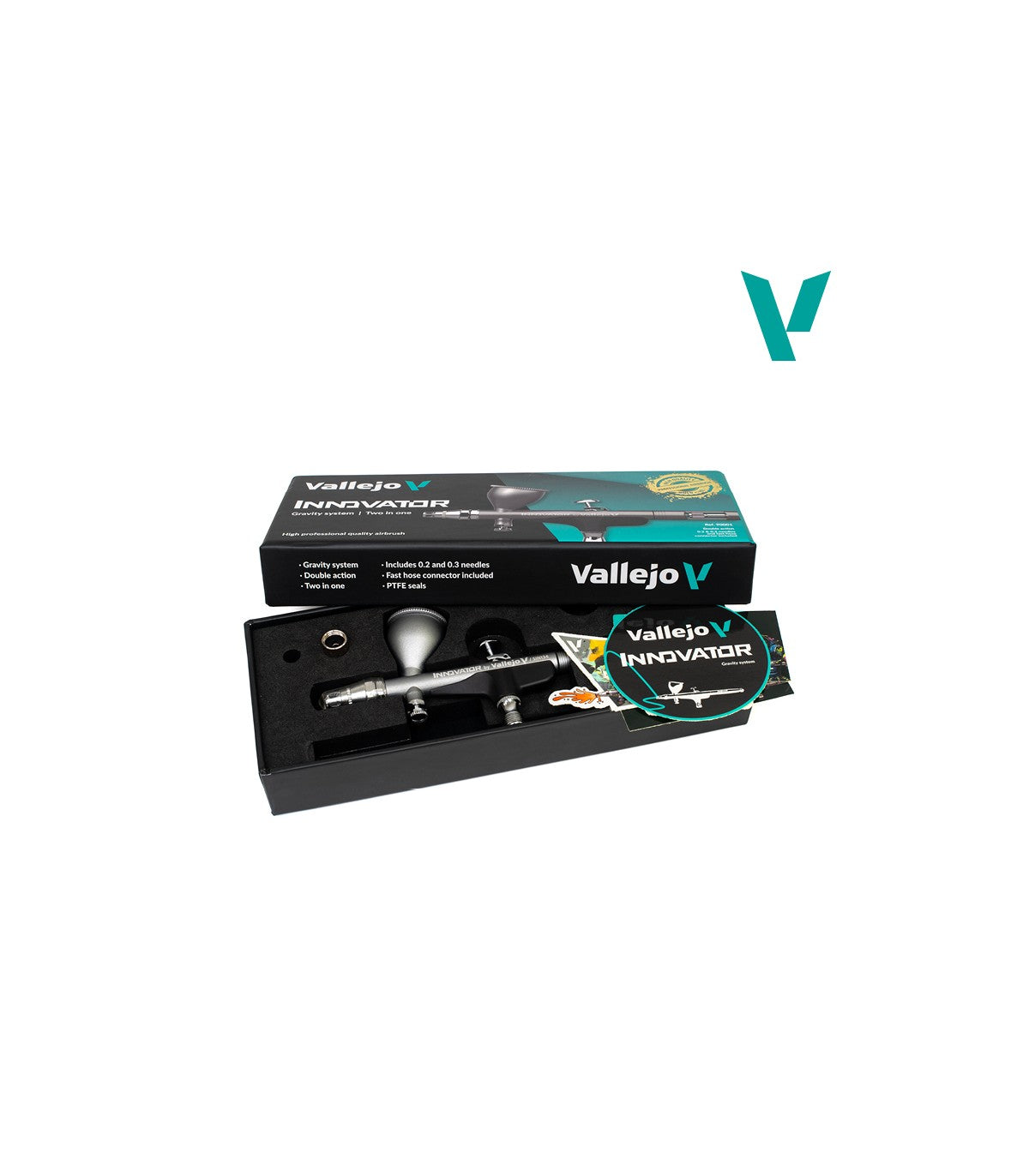 Aerógrafo Vallejo 2 en 1 INNOVATOR