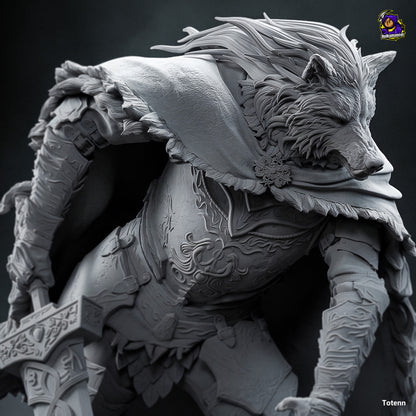 Blaidd (Elden Ring) – Figura de Resina – 1/8