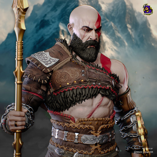 Kratos (God of War) – Figura de Resina – 1/8