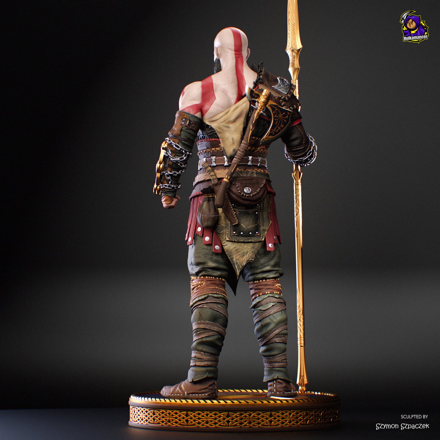 Kratos (God of War) – Figura de Resina – 1/8