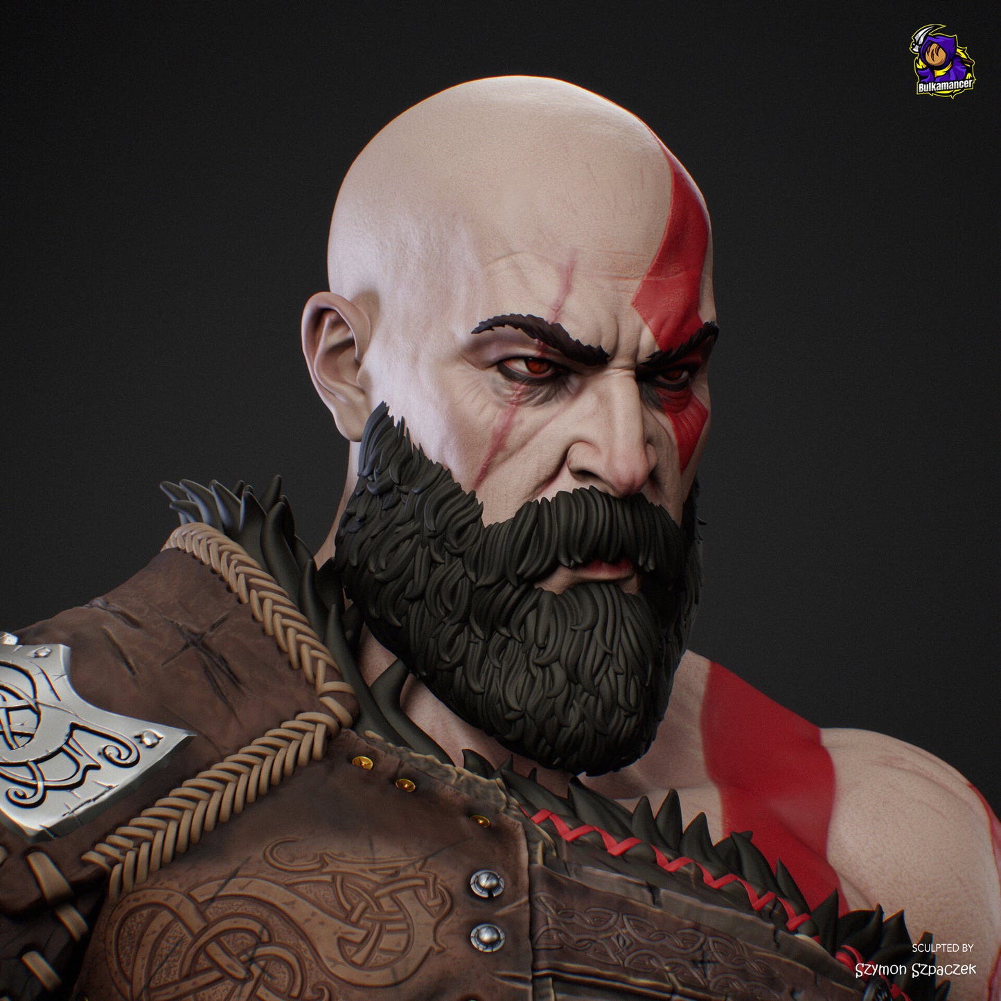 Kratos (God of War) – Figura de Resina – 1/8