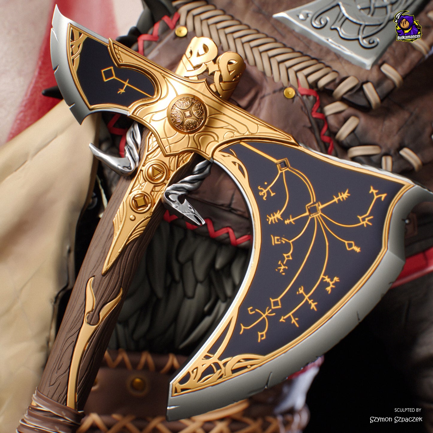 Kratos (God of War) – Figura de Resina – 1/8