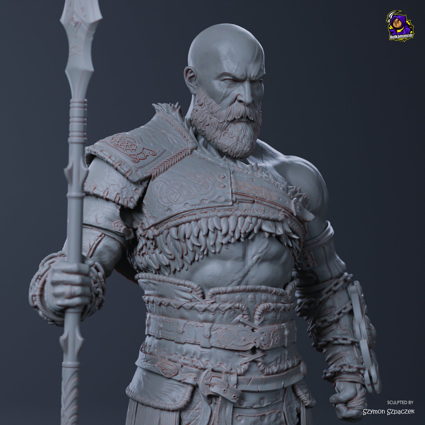 Kratos (God of War) – Figura de Resina – 1/8