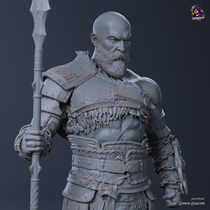 Kratos (God of War) – Figura de Resina – 1/8