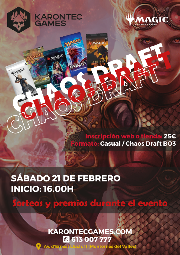 Chaos Draft Sábado 21