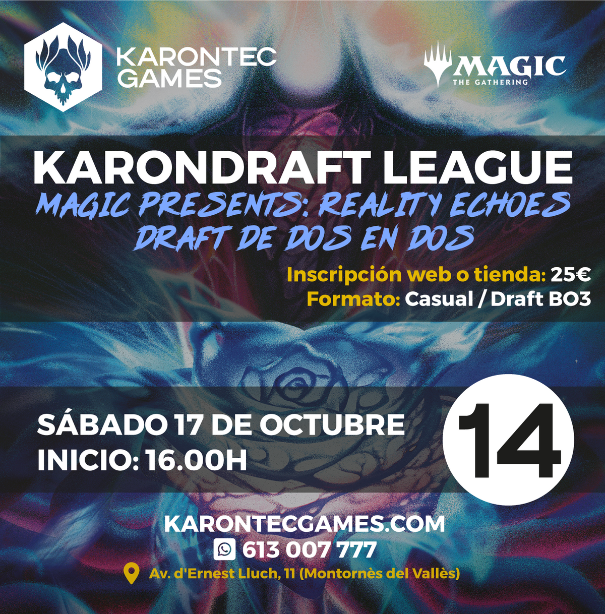 SÁBADO 17 DE OCTUBRE - REALITY FRACTURE DRAFT DE DOS EN DOS - KARONDRAFT LEAGUE (14)