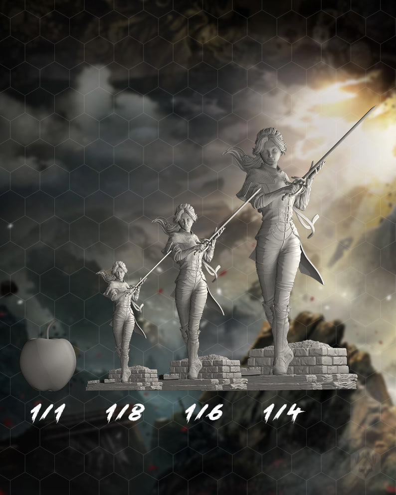 Maelle (Clair Obscur: Expedition 33) v2 - Figura de Resina