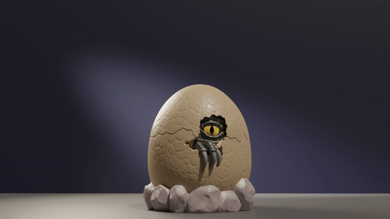 MTG Ixalan Deck Box – Dino Egg (Commander Compatible)