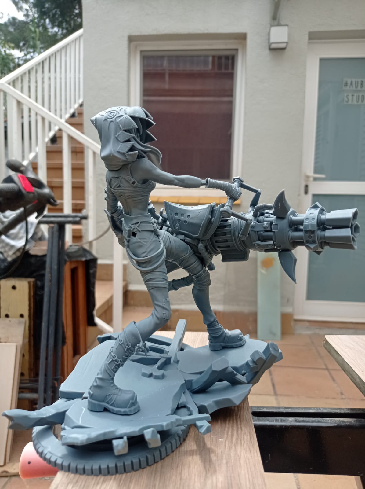 Fractured Jinx (Arcane) - Figura de Resina