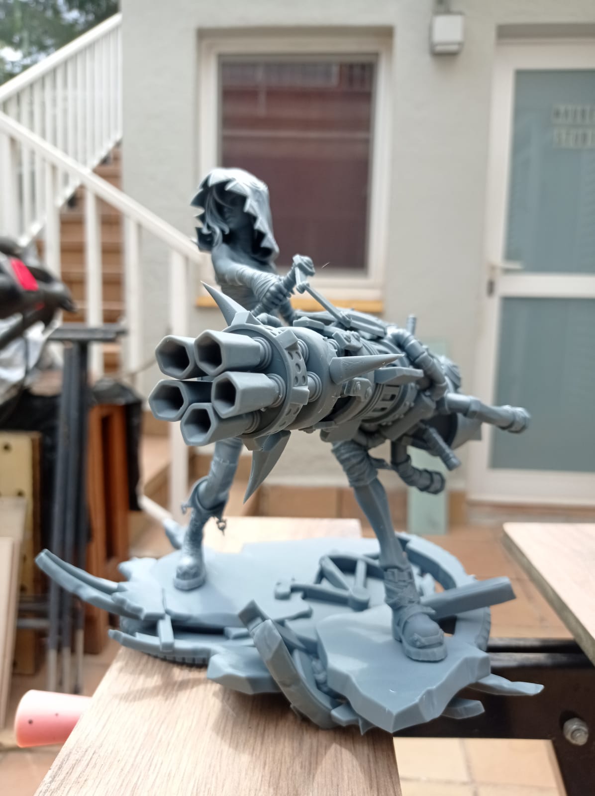 Fractured Jinx (Arcane) - Figura de Resina