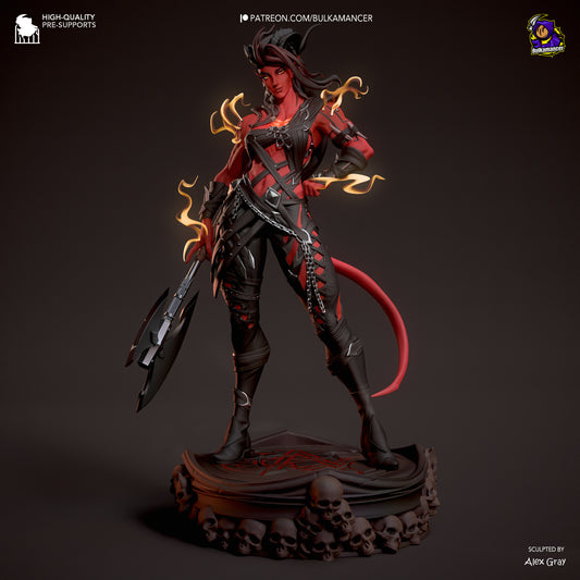 Karlach Estilizada – Baldur's Gate 3