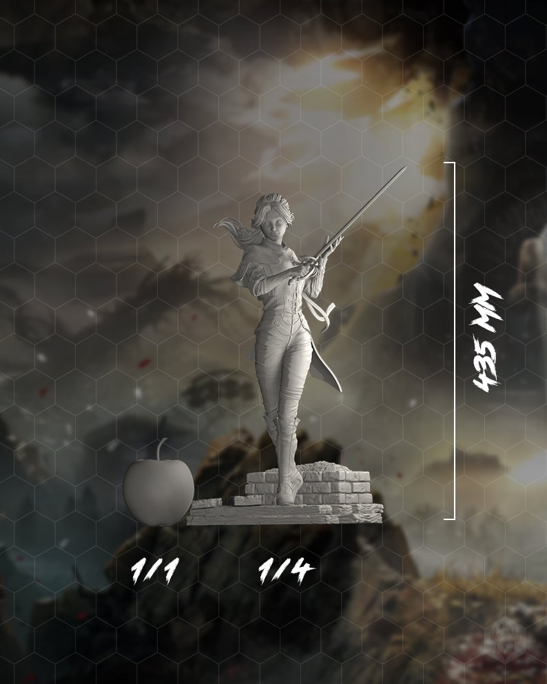 PINTADA - Figura de Resina – Maelle 1:8 (22cm) - Clair Obscur: Expedition 33