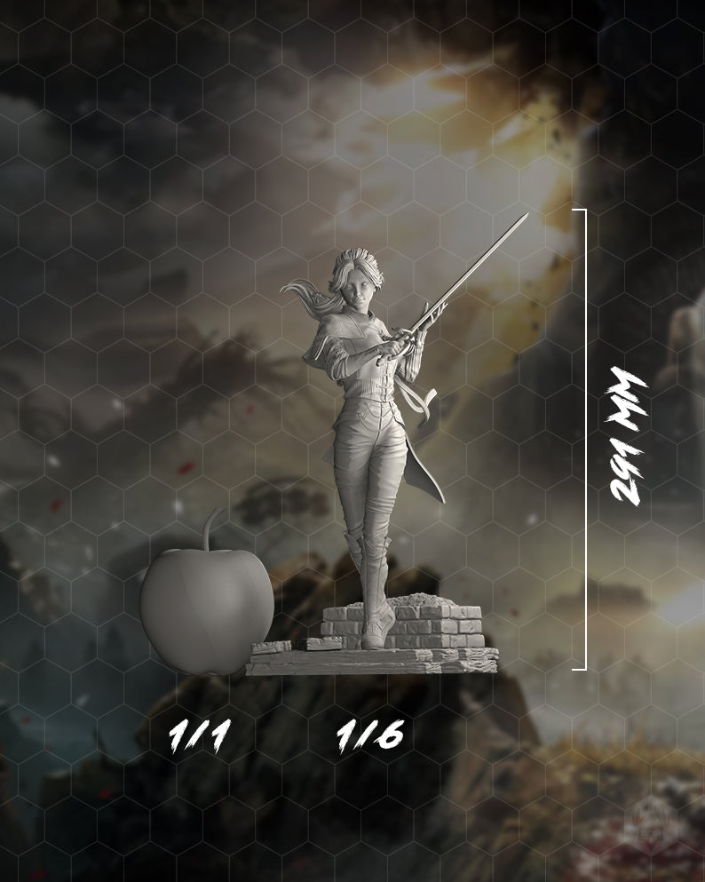PINTADA - Figura de Resina – Maelle 1:8 (22cm) - Clair Obscur: Expedition 33