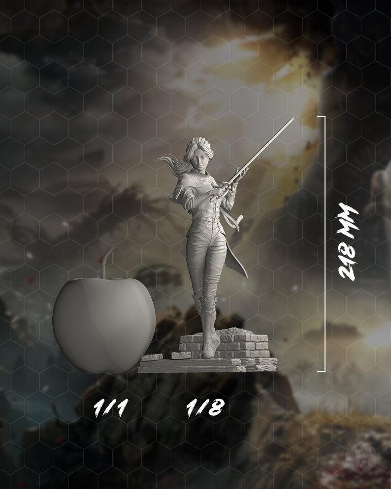 Maelle (Clair Obscur: Expedition 33) v2 - Figura de Resina