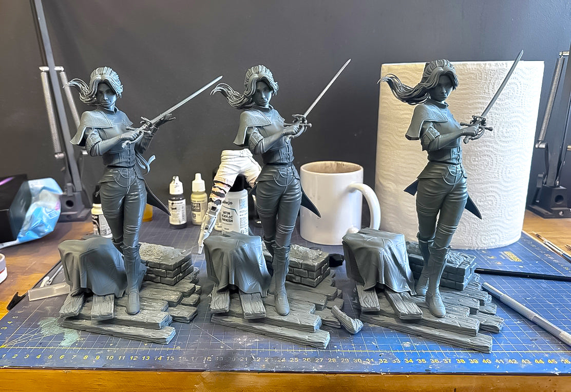 PINTADA - Figura de Resina – Maelle 1:8 (22cm) - Clair Obscur: Expedition 33