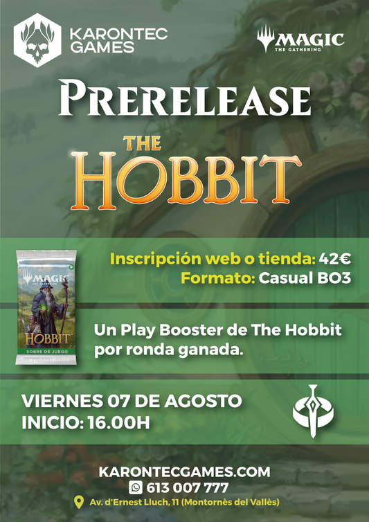Viernes 07 de Agosto - The Hobbit - MTG Prerelease