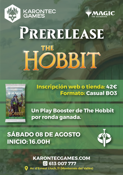 Sábado 08 de Agosto - The Hobbit - MTG Prerelease