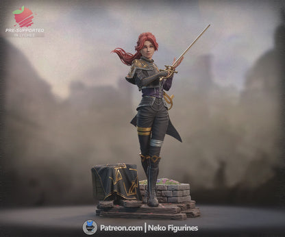 Maelle (Clair Obscur: Expedition 33) v2 - Figura de Resina