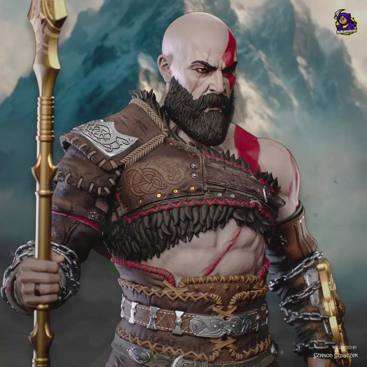 Kratos (God of War) – Figura de Resina – 1/8
