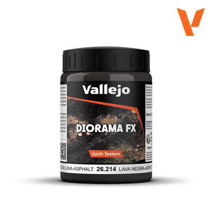 Lava Negra-Asfalto - Vallejo