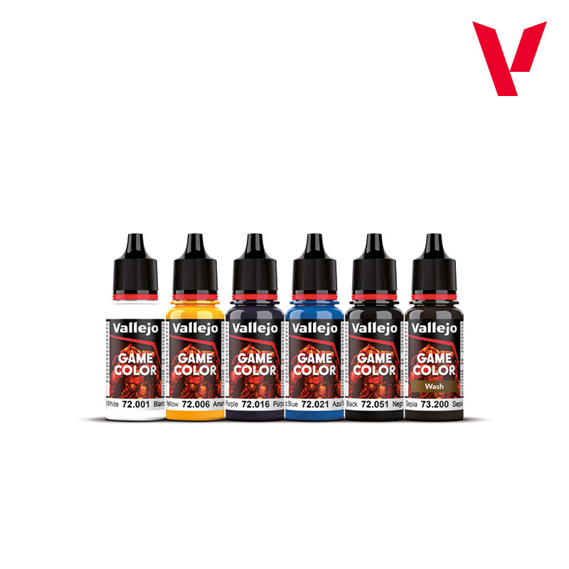 Ultimate Miniature Set: Paint & Brushes - Vallejo