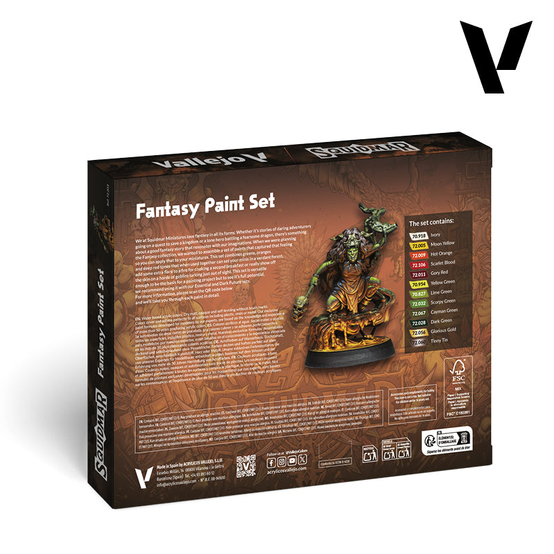 Fantasy Paint Set - Vallejo