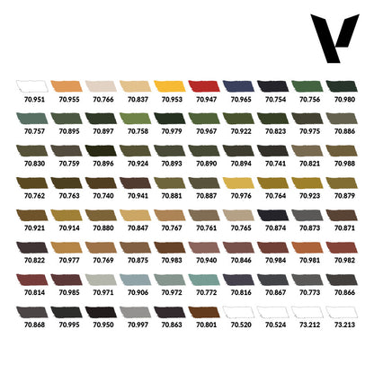 Model Color Military Case - Vallejo