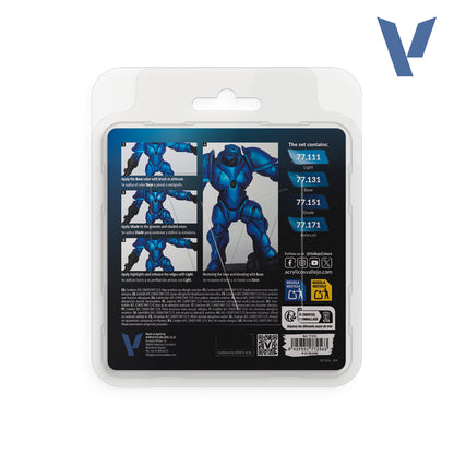 Set Azul Zafiro - Vallejo